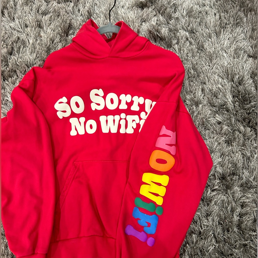 Red Madhappy limited edition hoodie
